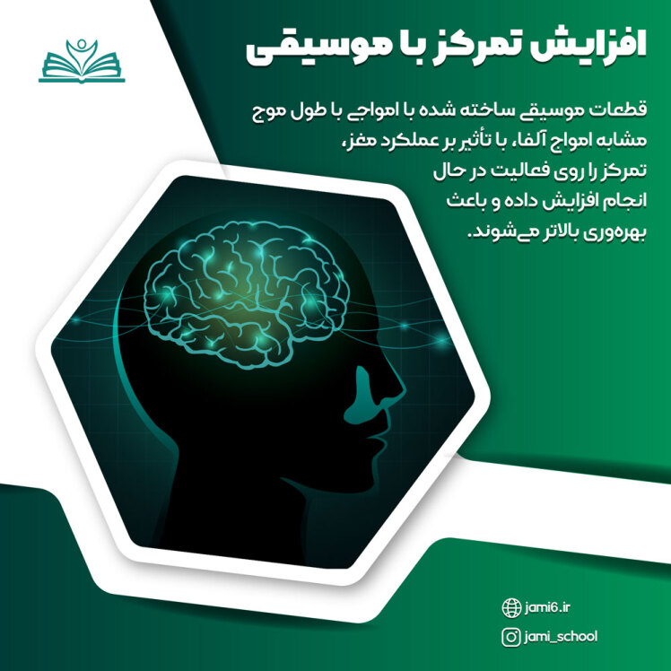 افزایش تمرکز بـا موسیقـی 